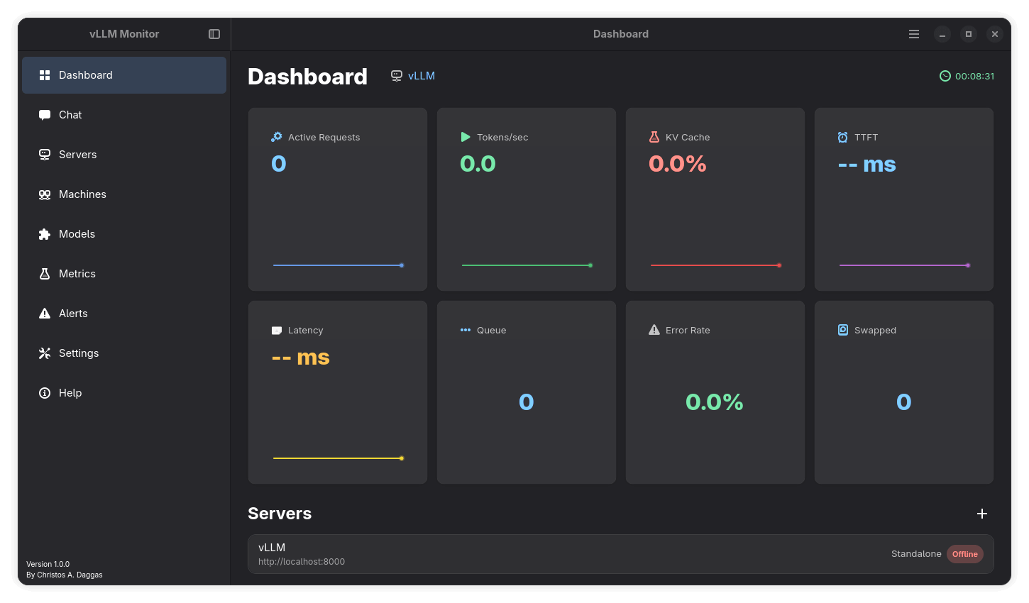 vLLM Server Management App icon